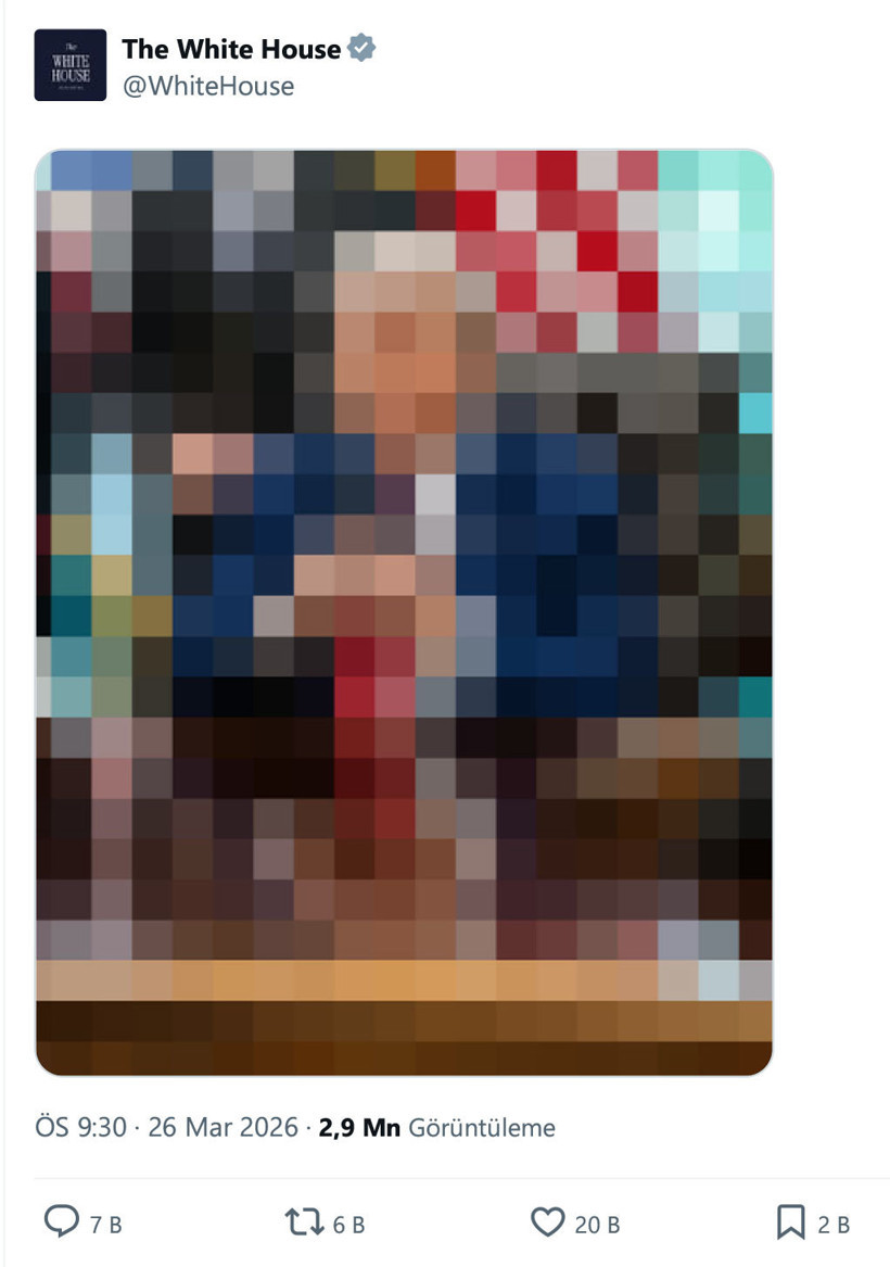 Beyaz Saray'dan ilginç paylaşım - Resim : 1