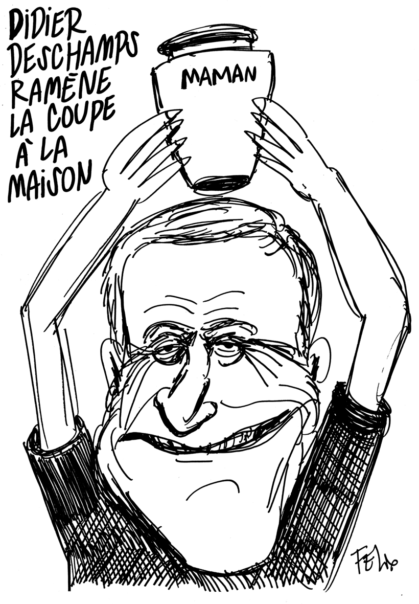 Charlie Hebdo'nun Didier Deschamps karikatürü Fransa'yı karıştırdı: 'İğrenç' - Resim : 1