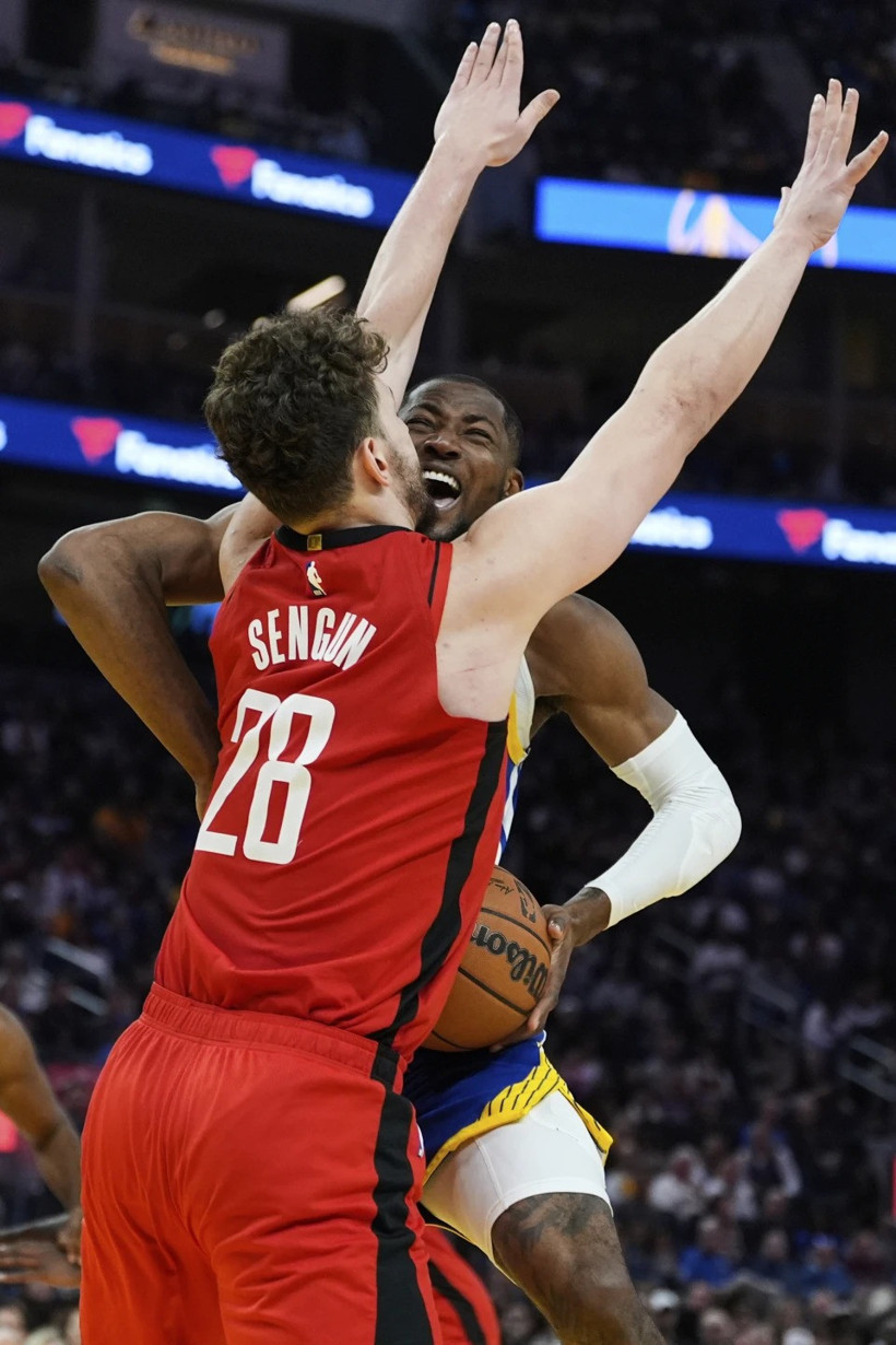 Alperen Şengün'den Golden State'e geçit yok! Double-double yaptı, Rockets kazandı - Resim : 1