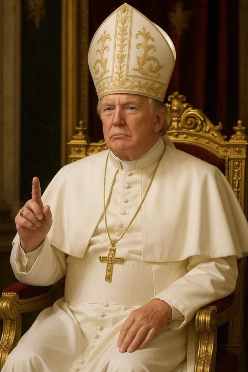 Beyaz Saray paylaştı: Papa Trump - Resim : 1