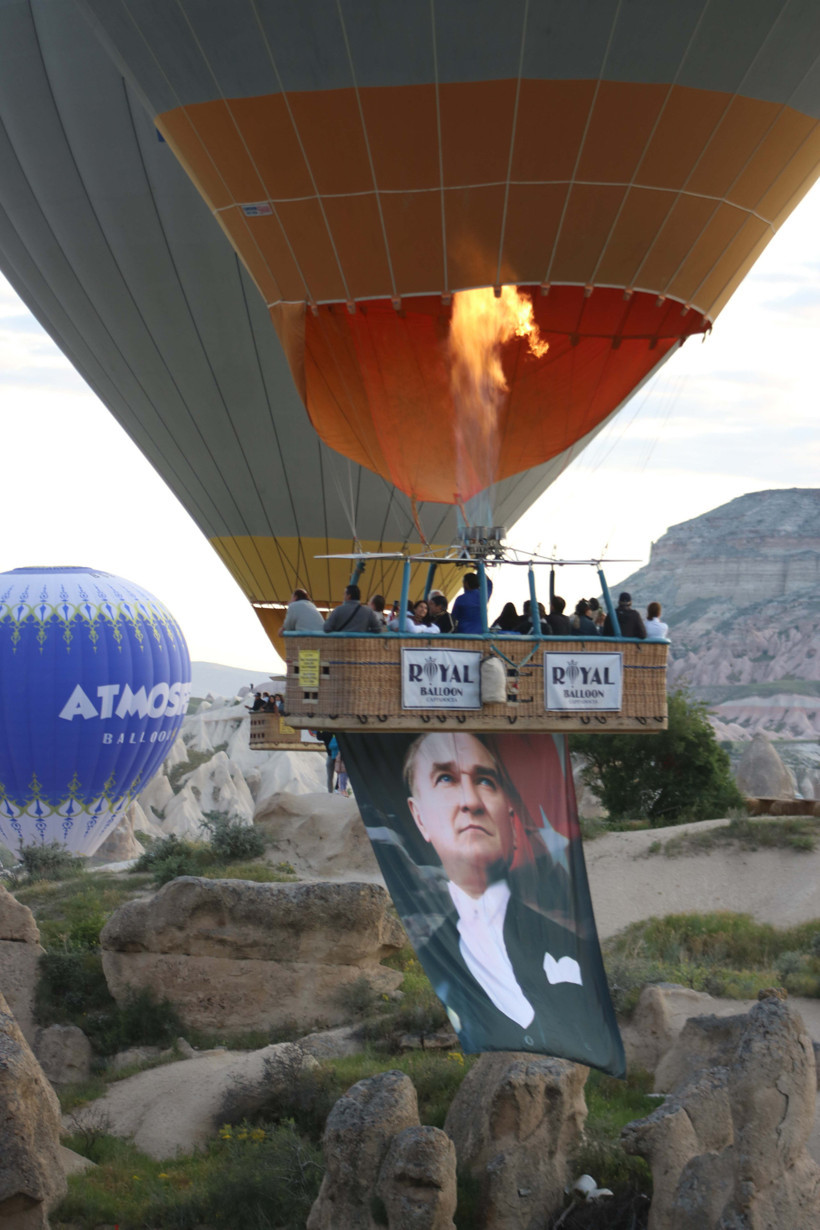 İlk kutlama görüntüleri yine Kapadokya'dan - Resim : 1