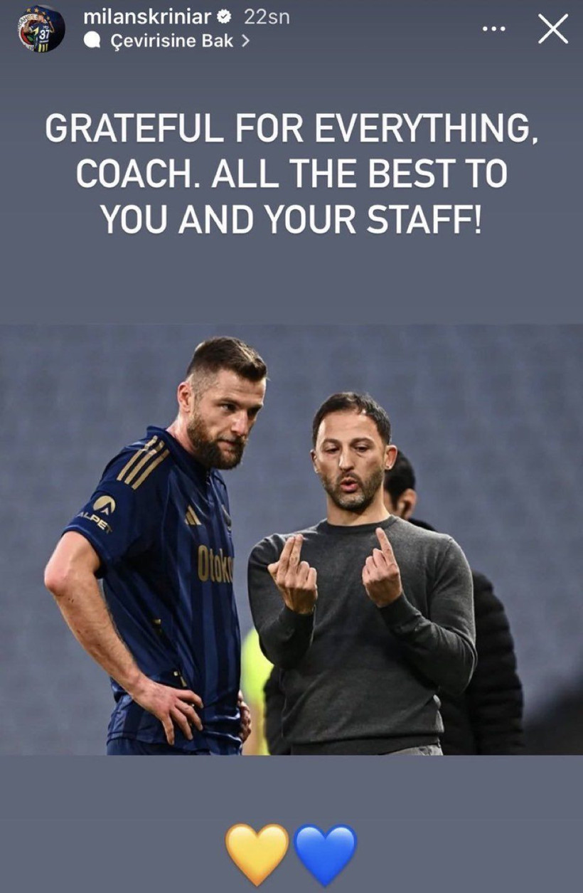 Fenerbahçeli futbolculardan Tedesco paylaşımları: 'Patron' - Resim: 3