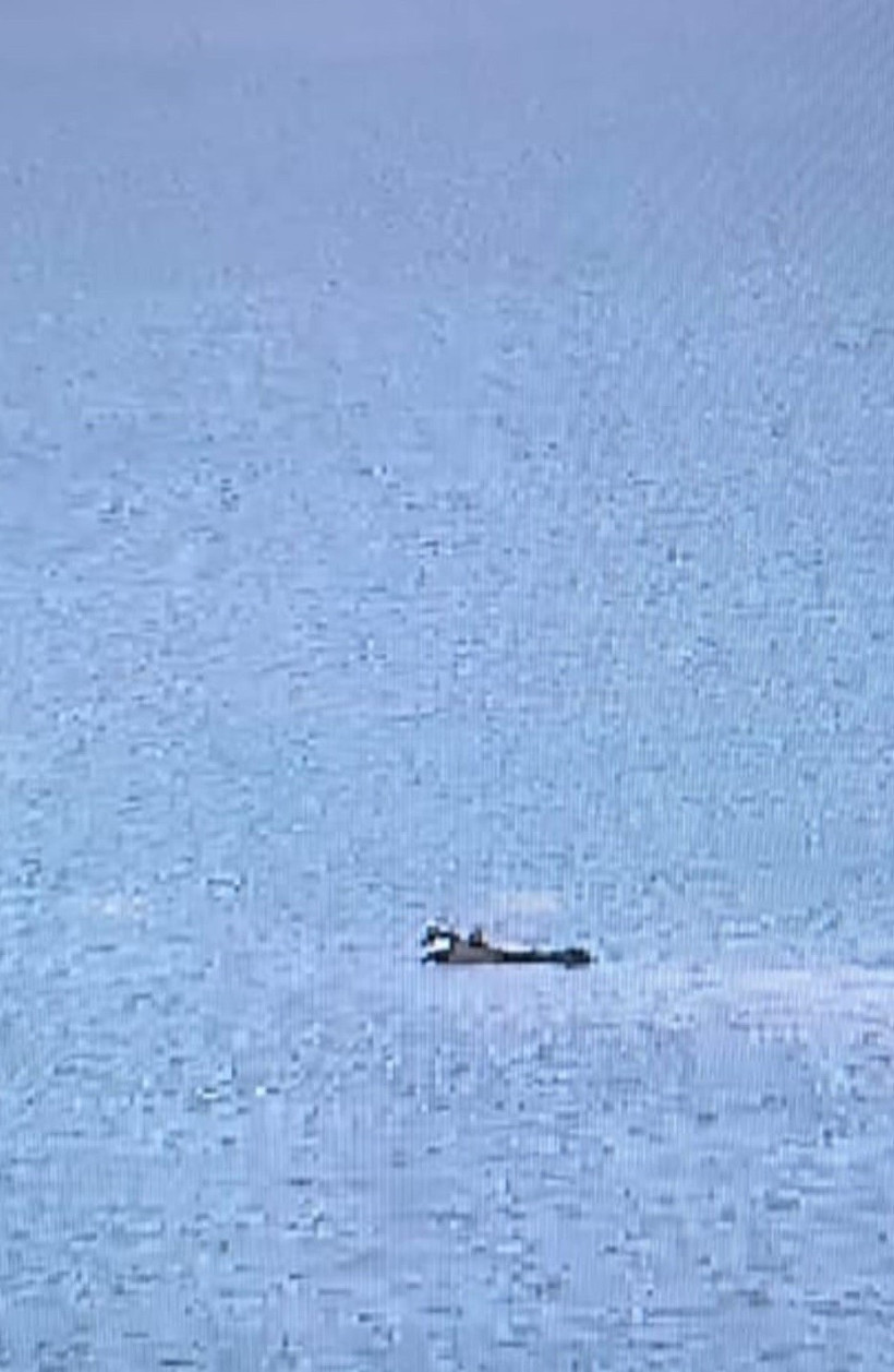 Yangın söndürme uçağı göle düştü - Resim : 1