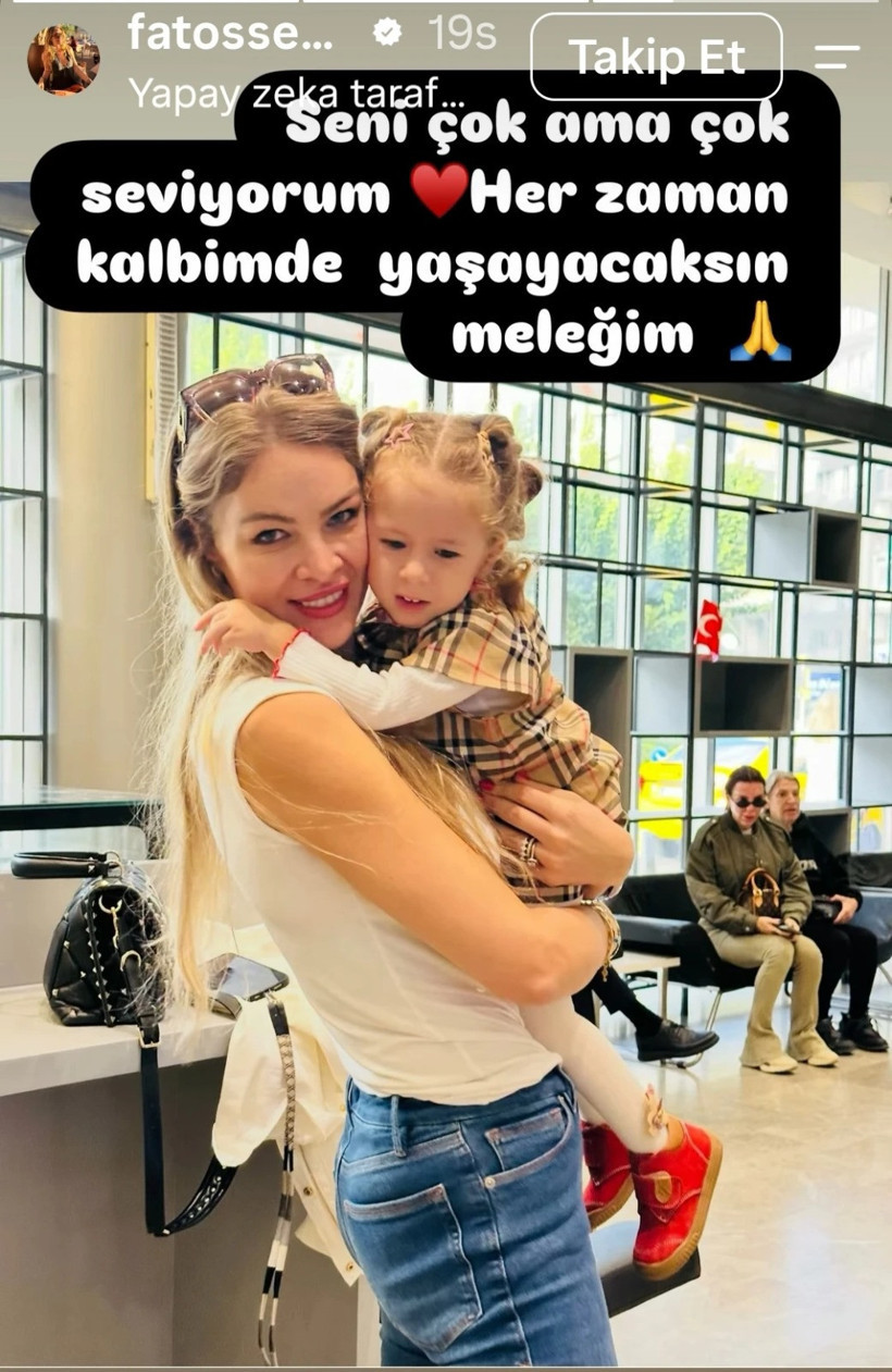 Eski Türkiye güzeli minik kızını kaybetti. Geçen yıl da eşini kaybetmişti - Resim : 2
