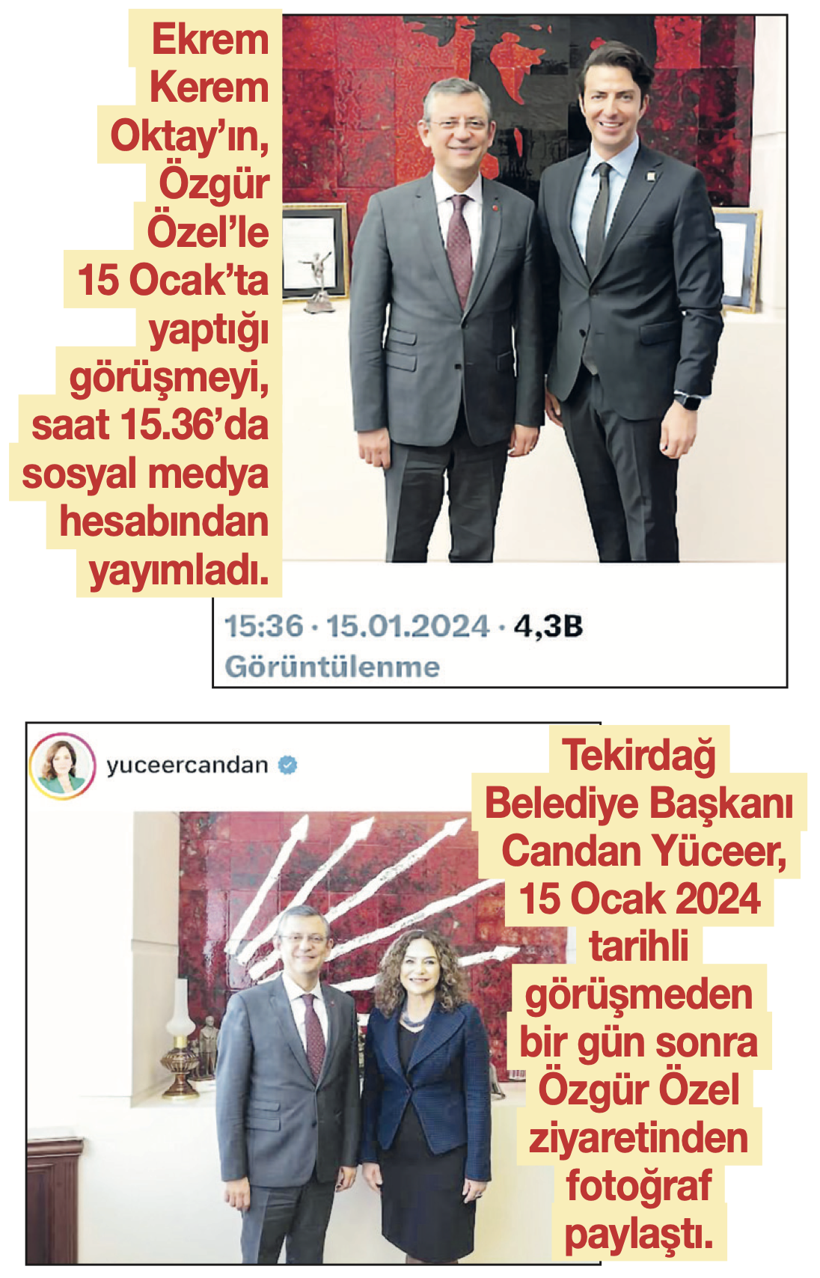 CHP Genel Başkanı Özgür Özel, 15 Ocak 2024’te Manisa’da Muhittin Böcek’le buluştu mu? - Resim : 2