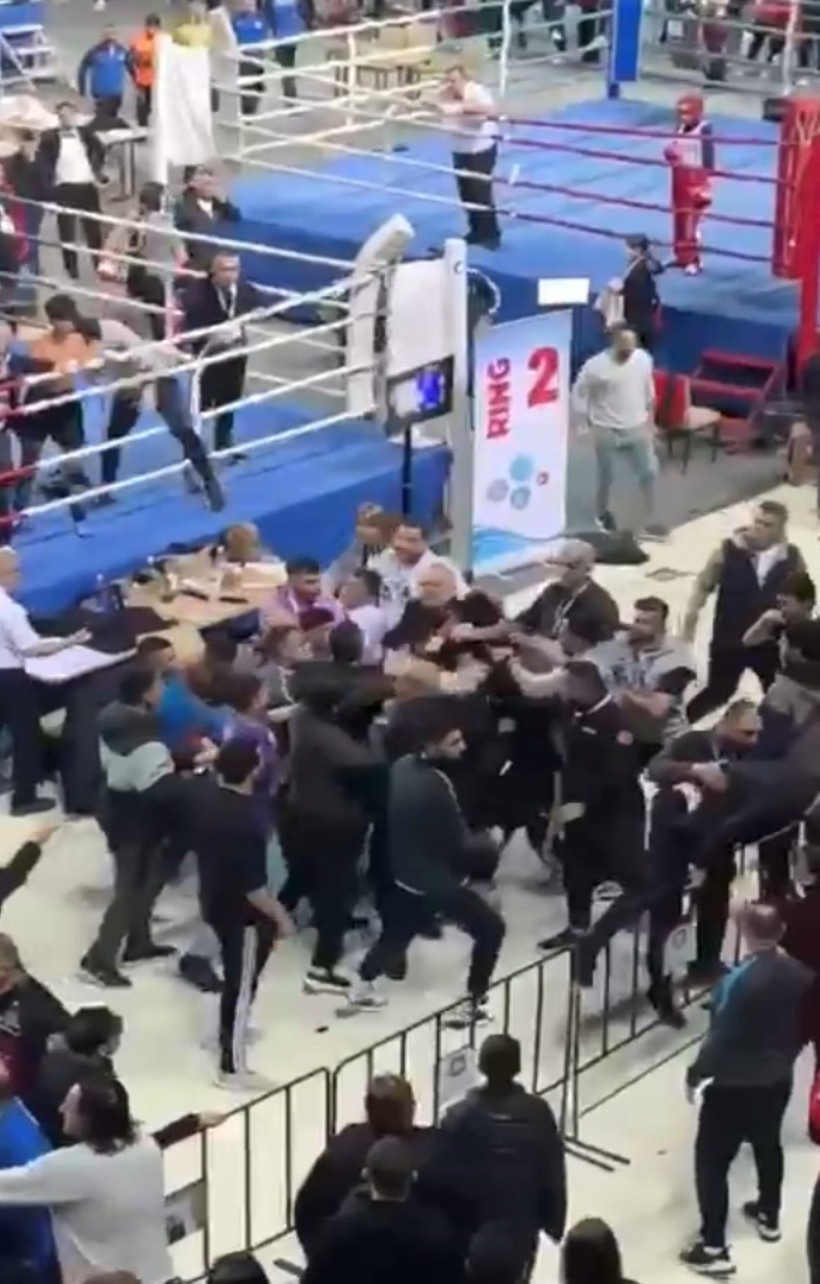 Kick Boks Şampiyonası'nda ortalık karıştı: 4 hakem yaralandı, 5 kişi gözaltına alındı - Resim : 3