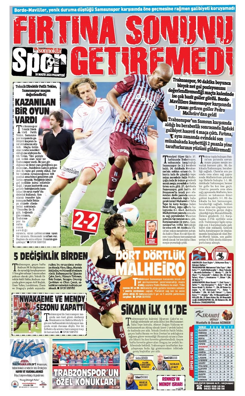 Trabzonspor gülmeyi unuttu: Yerel basın kan ağlıyor - Resim: 3