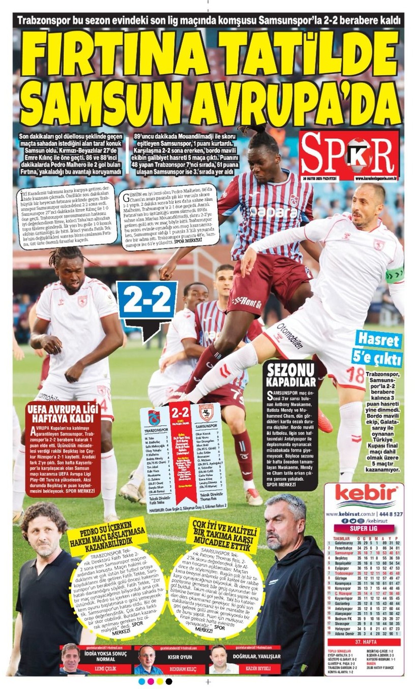 Trabzonspor gülmeyi unuttu: Yerel basın kan ağlıyor - Resim: 4