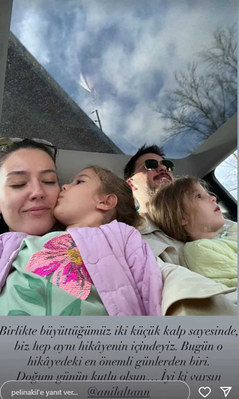 Boşanacakları iddia edilmişti: Pelin Akil’den Anıl Altan'a doğum günü mesajı - Resim : 1