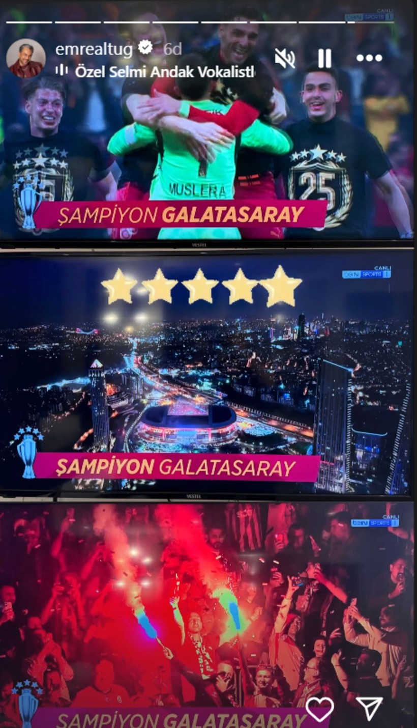 Sosyal medyada Galatasaray rüzgârı: Ünlülerden kutlama yağmuru - Resim: 9