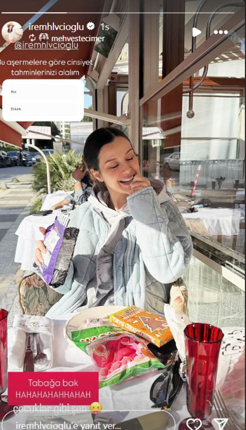 İrem Helvacıoğlu, aşerdiği yiyecekleri paylaştı - Resim : 1