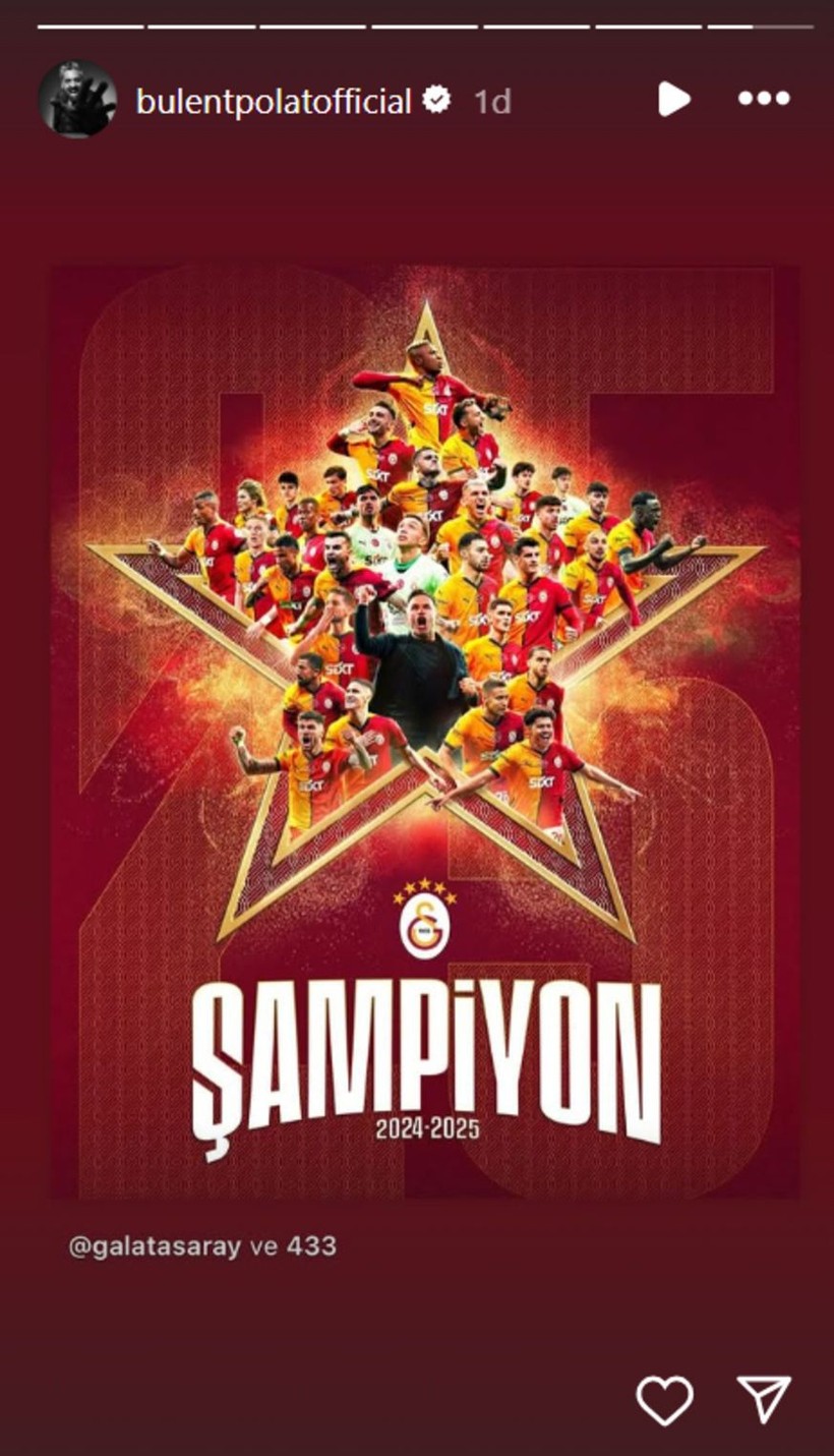Sosyal medyada Galatasaray rüzgârı: Ünlülerden kutlama yağmuru - Resim: 11