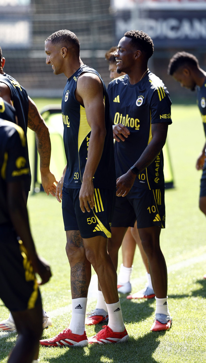 Fenerbahçe'de Feyenoord maçı için yoğun mesai - Resim: 7