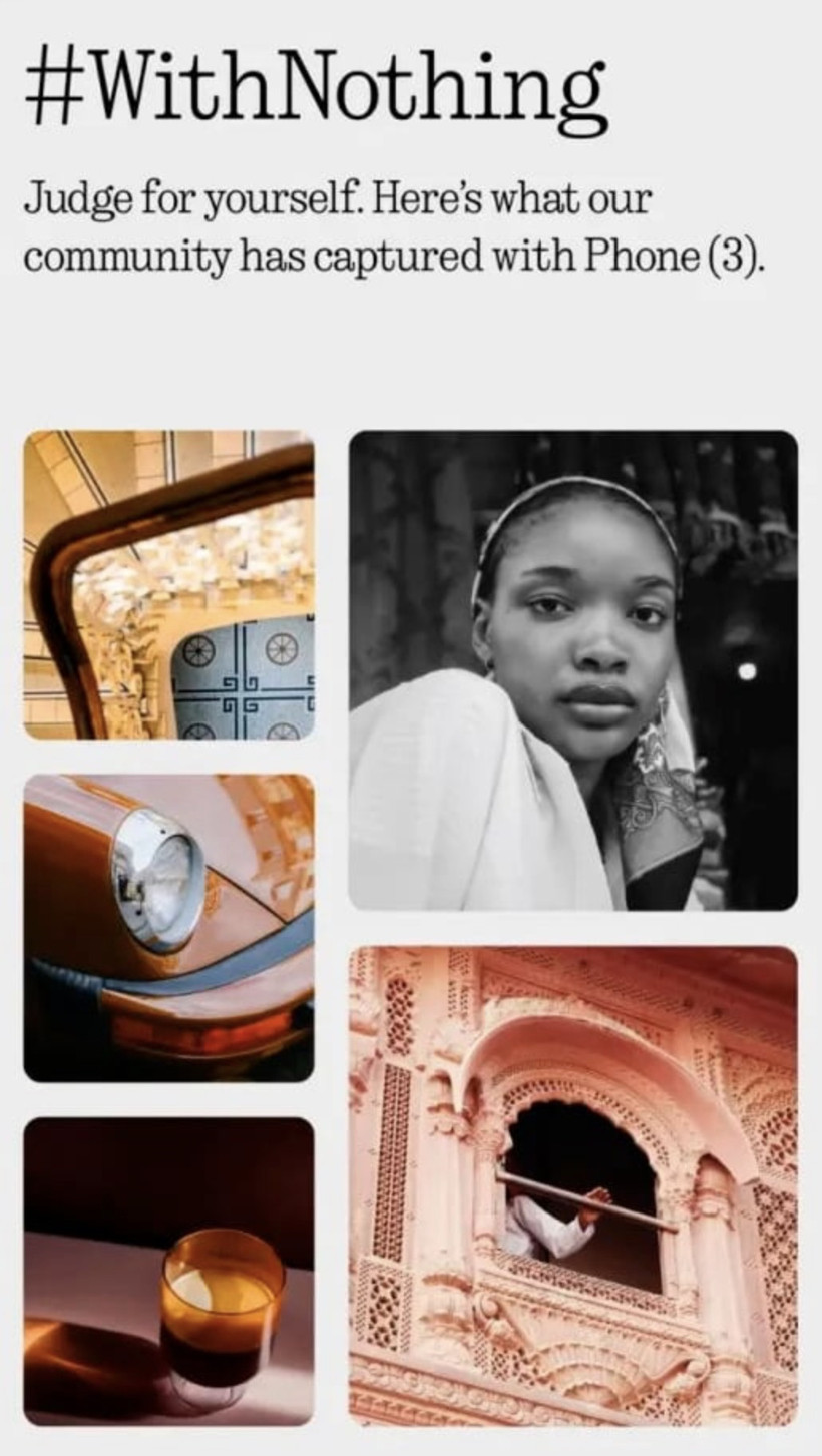 Popüler telefon markası Nothing sahte reklam yapmış - Resim : 1