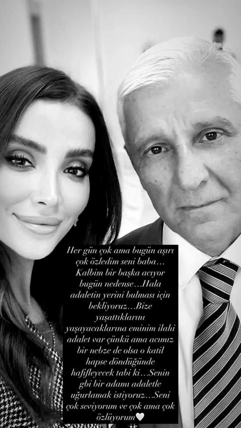 Özge Ulusoy'dan babası için adalet çağrısı: "Acımız, o katil hapse döndüğünde hafifleyecek" - Resim : 1