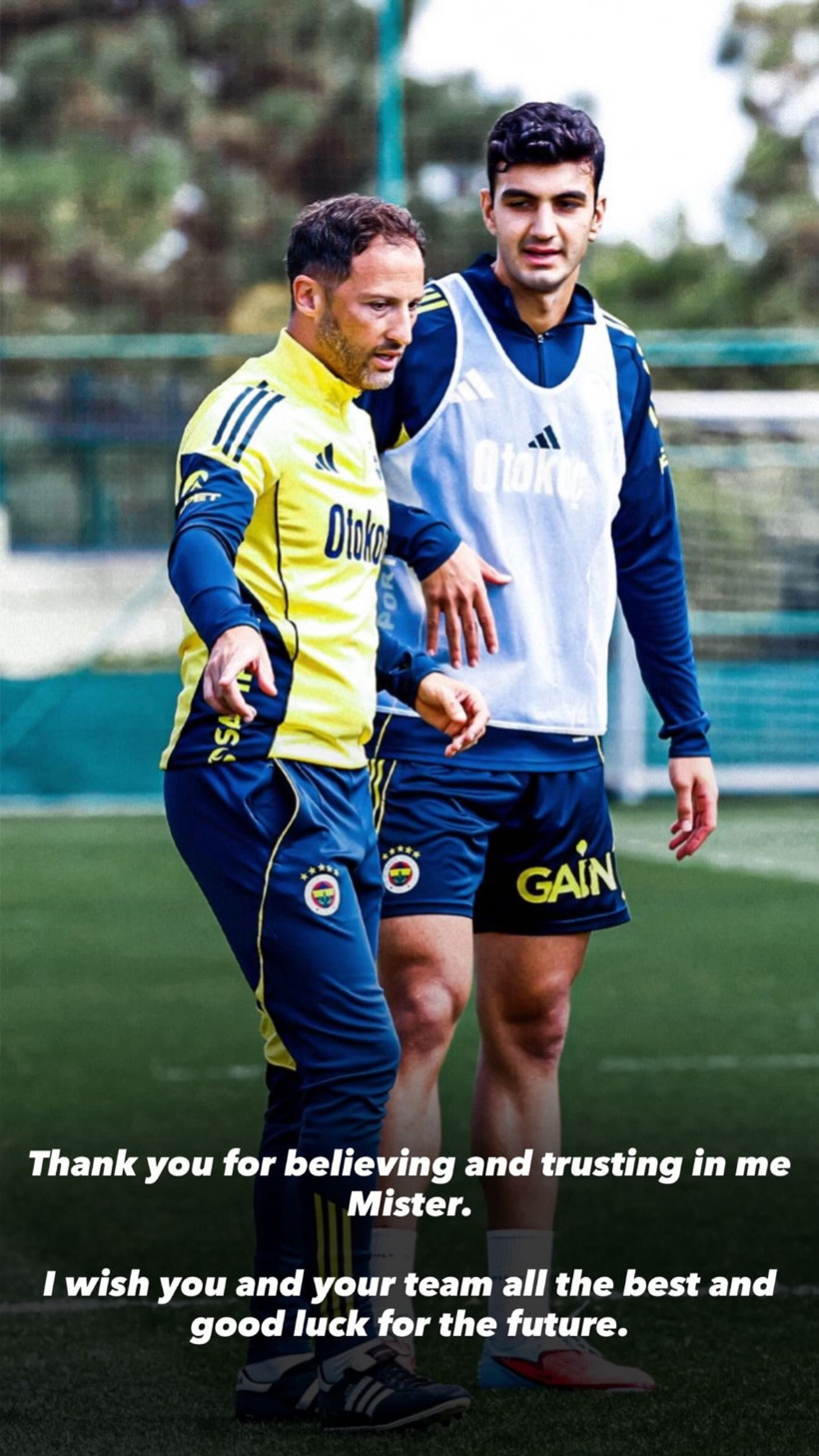 Fenerbahçeli futbolculardan Tedesco paylaşımları: 'Patron' - Resim: 6