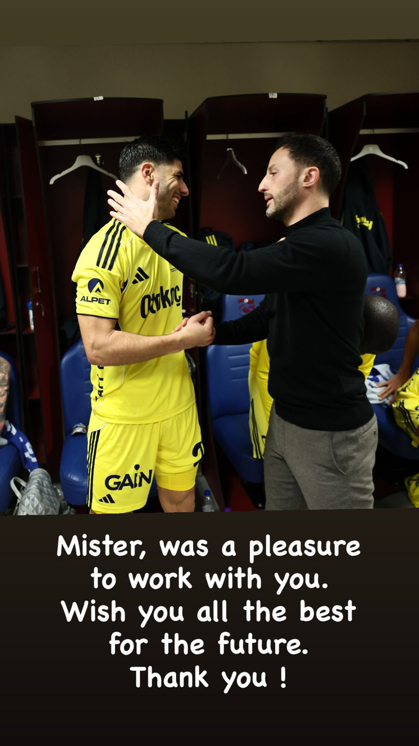 Fenerbahçeli futbolculardan Tedesco paylaşımları: 'Patron' - Resim: 5