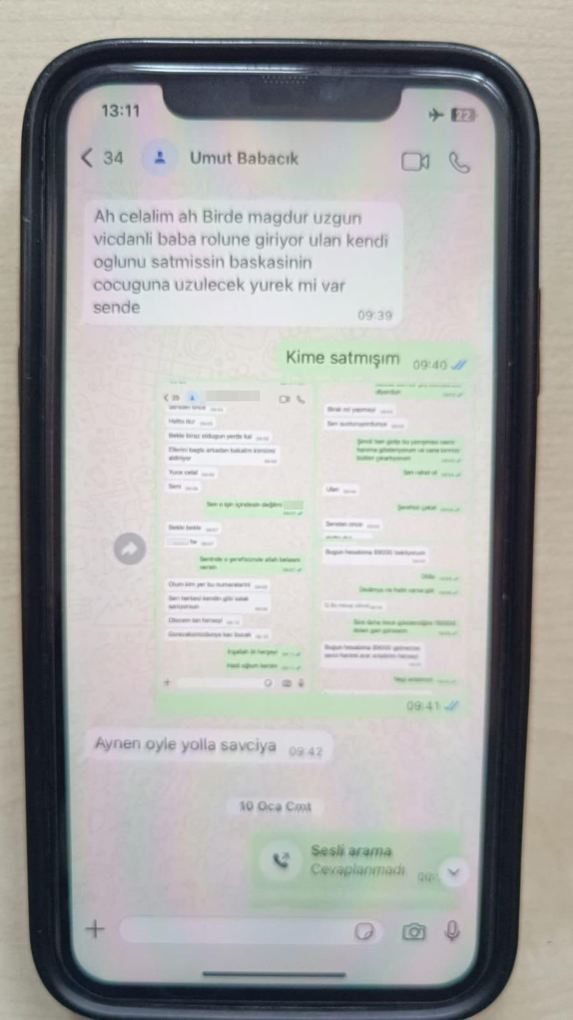 Umut Altaş'ın mesajları ortaya &ccedil;ıktı: 'Parayı g&ouml;nder, yoksa savcıyı ararım' - Resim : 2