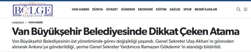 Esenyurt Belediyesi'ne yeni kayyum atandı - Resim : 1