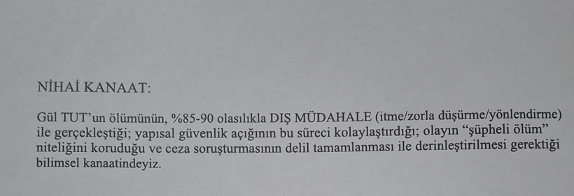 Güllü'nün kardeşlerinin avukatı, aldırdıkları bilimsel mütalaayı açıkladı: Kesin nitelikte bulgular yer alıyor - Resim : 1