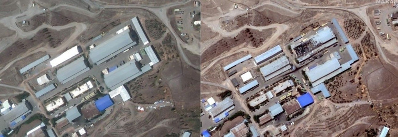 İsrail'in İran'daki yıkımı uydudan görüntülendi - Resim: 2