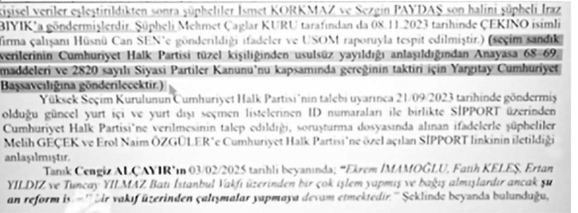 “Eylem 13”ten CHP’ye kapatma çıkar mı? - Resim : 1