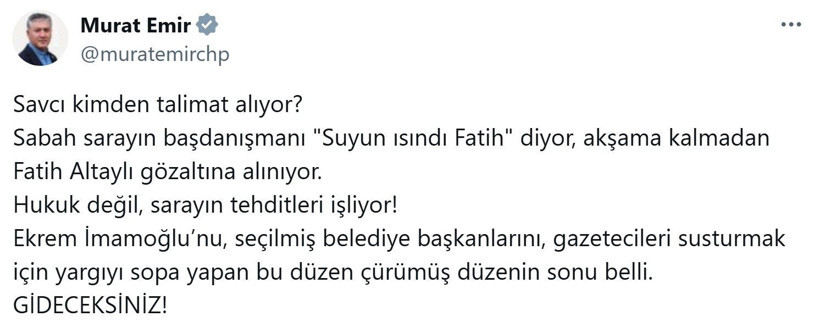 Gazeteci Fatih Altaylı'nın gözaltına alınmasına art arda tepki - Resim: 4