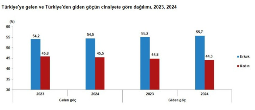Türkiye geçen yıl yüz binlerce göç aldı: İşte zirvedeki iller - Resim : 1