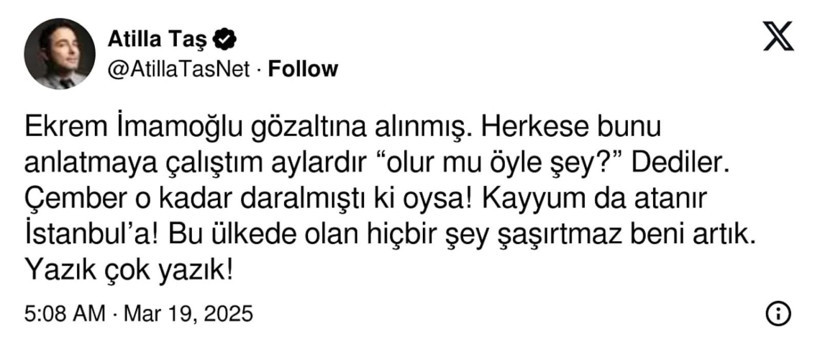 Ünlü isimlerden Ekrem İmamoğlu'na destek: "Her şey çok güzel oldu' demek istiyorum!" - Resim: 14