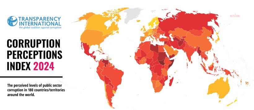 Yolsuzluk Algı Endeksi açıklandı: Orta Doğu'dan bile gerideyiz - Resim : 1