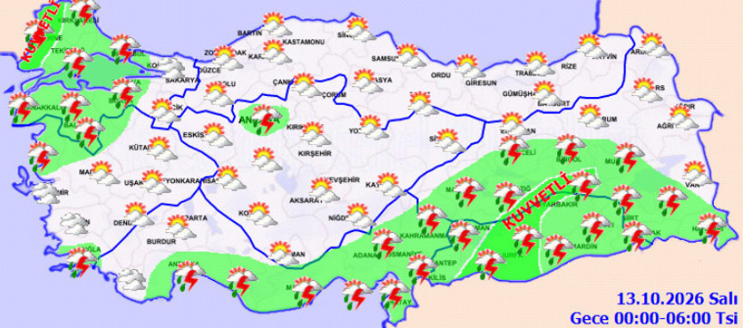 Meteoroloji 8 ili uyardı. Hava sıcaklığı 6 derece birden düşecek - Resim : 5
