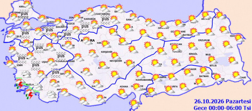 İstanbul için alarm. Kuvvetli sağanak geliyor. Tarih verildi - Resim : 5