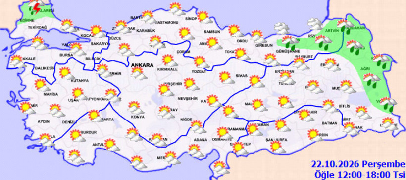 Meteoroloji tek tek açıkladı. Gök gürültülü sağanak yağış geliyor - Resim : 2