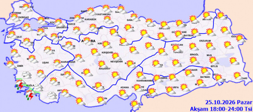 İstanbul için alarm. Kuvvetli sağanak geliyor. Tarih verildi - Resim : 4