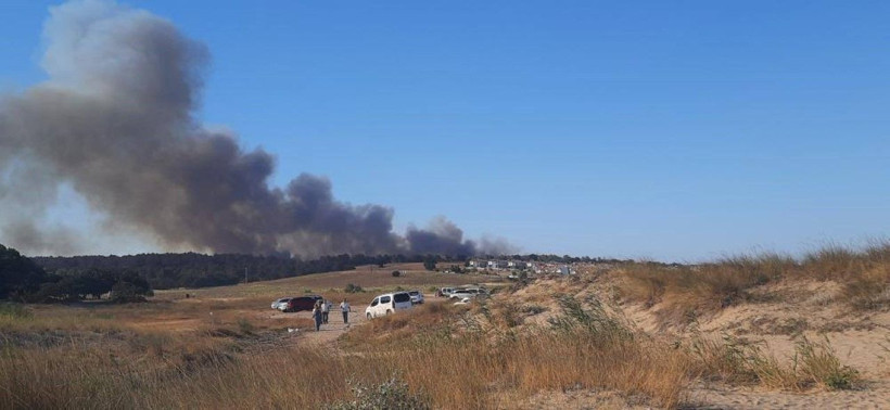 Edirne'deki orman yangını büyüyor - Resim: 4