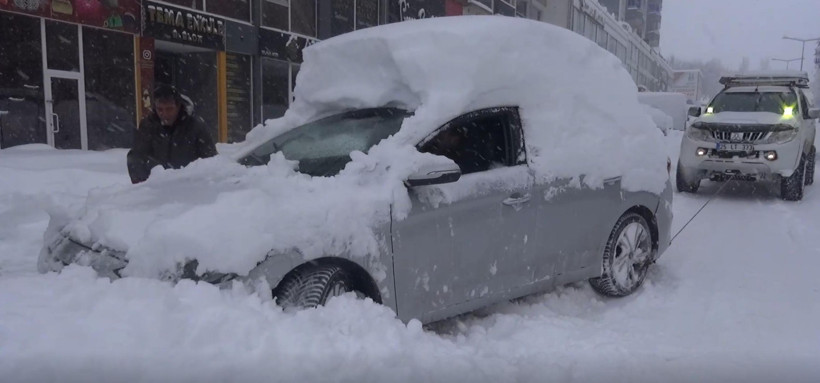 Şehir kara gömüldü: 2004'ten sonraki en yoğun yağış - Resim : 3