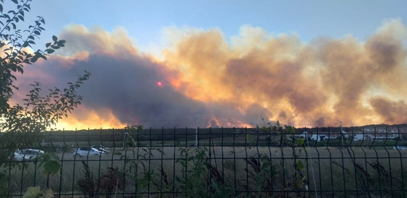 Edirne'deki orman yangını büyüyor - Resim: 20