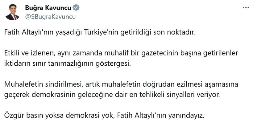Gazeteci Fatih Altaylı'nın gözaltına alınmasına art arda tepki - Resim: 14