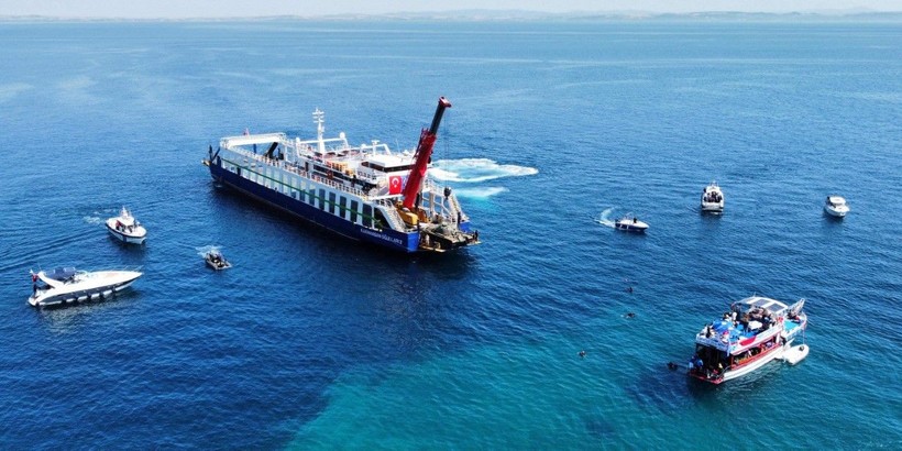 Saros Körfezi'ne tank batırıldı - Resim: 15