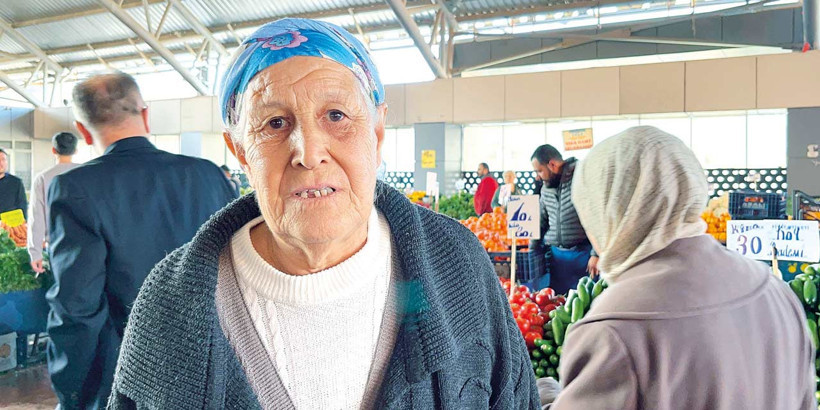 Emeklinin pazar bütçesi 200 lira - Resim : 1