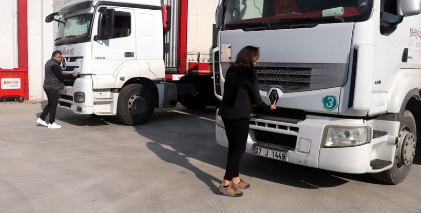 Kadın TIR şoförü hayalini gerçekleştirdi: “Eşimle yollarda karşılaşıyoruz” - Resim : 3