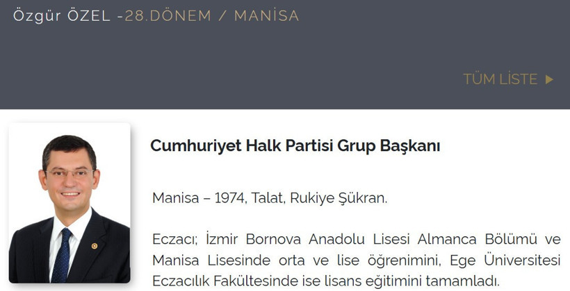Kılıçdaroğlu yazısı TBMM'ye gönderildi, Özgür Özel'in ünvanı değişti - Resim : 1