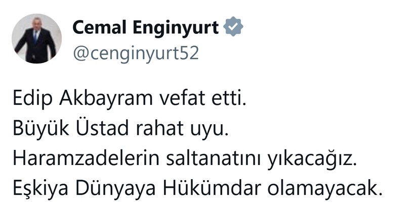 Edip Akbayram için başsağlığı mesajları - Resim: 11