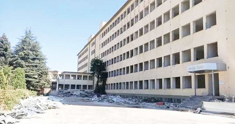 Hastane 2020 yılında yıkıldı.