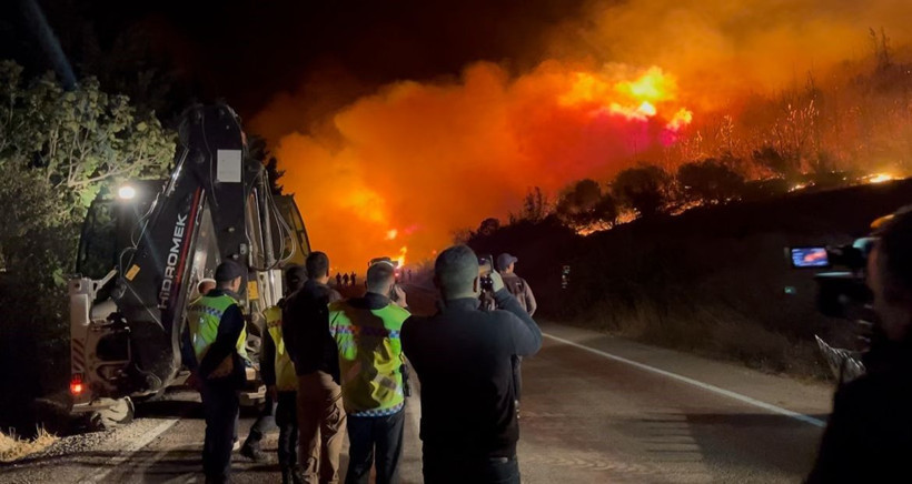 Bursa'daki orman yangını saatler sonra kontrol altına alındı - Resim: 12
