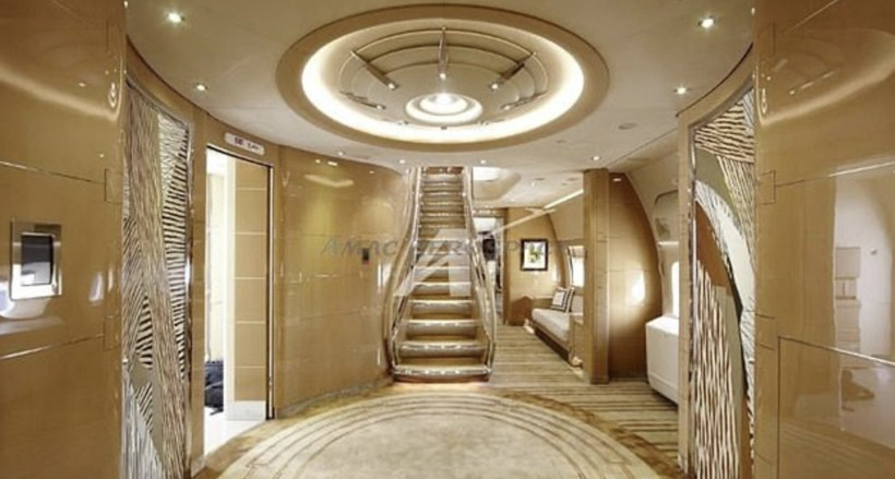 İşte Trump'ın yeni lüks başkanlık uçağının içi - Resim : 1