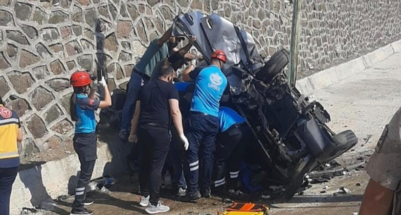 Tunceli'de feci kaza - Resim : 1