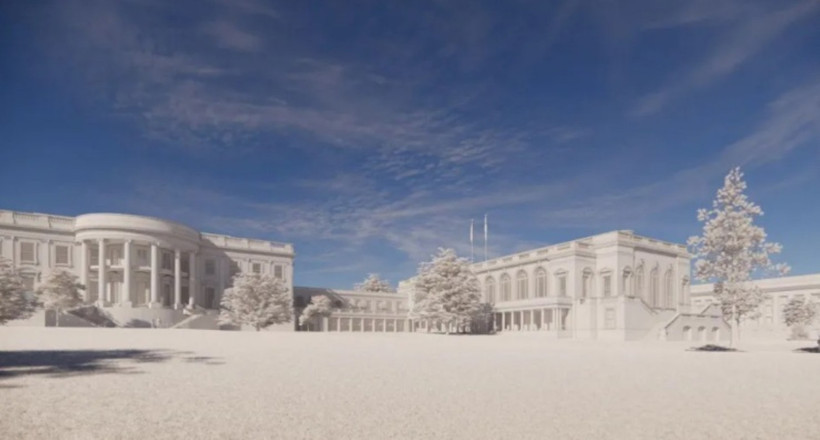 Trump'ın hayali gerçek oluyor... Saraya 200 milyon dolarlık salon yaptırıyor - Resim : 1