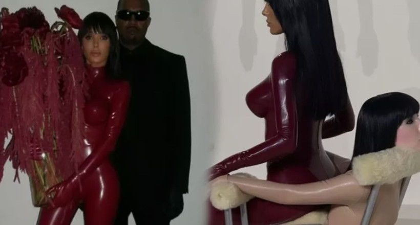 Çıplak fotoğrafları olay olmuştu... Bianca Censori şimdi de sergisiyle hedefte - Resim: 1