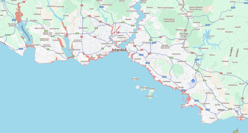 Endişe yaratan küresel iklim haritası: Türkiye'de bu bölgeler sular altında kalacak - Resim : 1